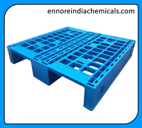 Heavy Duty 2 Way Entry Non reversible Plastic Pallet