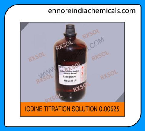 Iodine Titrating Solution 0.00625 Normal