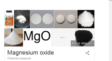 Magnesium Oxide, Magnesia, MgO  in Tamil Nadu - Manufacturers and Suppliers India